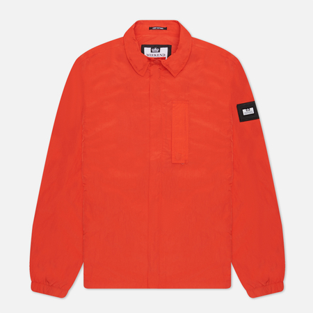 фото Мужская рубашка weekend offender porter pocket overshit, цвет оранжевый, размер s