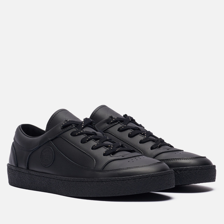 фото Мужские кроссовки oswen eleven leather, цвет чёрный, размер 40 eu