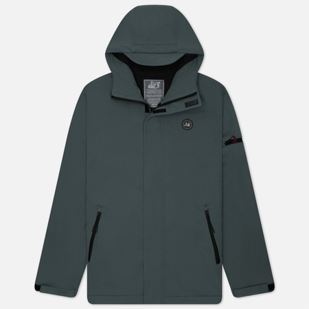 фото Мужская куртка ветровка peaceful hooligan patrol softshell, цвет серый, размер s