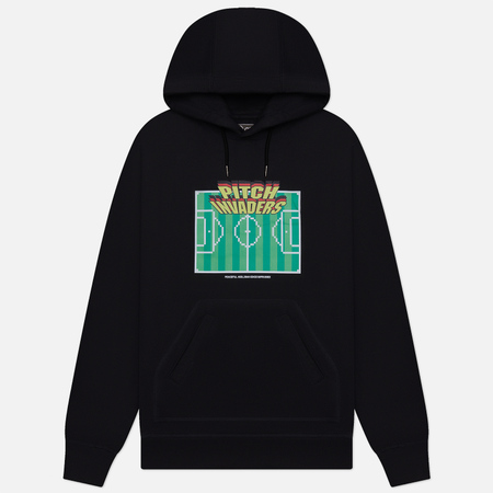 фото Мужская толстовка peaceful hooligan 8 bit invaders hoodie, цвет чёрный, размер s