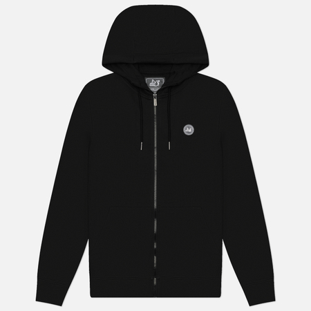 фото Мужская толстовка peaceful hooligan athletic zip hoodie, цвет чёрный, размер xl
