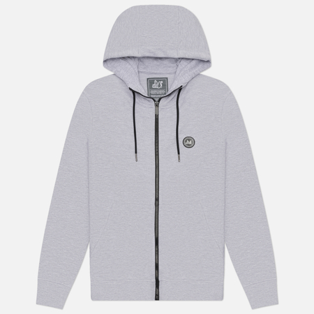 фото Мужская толстовка peaceful hooligan athletic zip hoodie, цвет серый, размер xxl