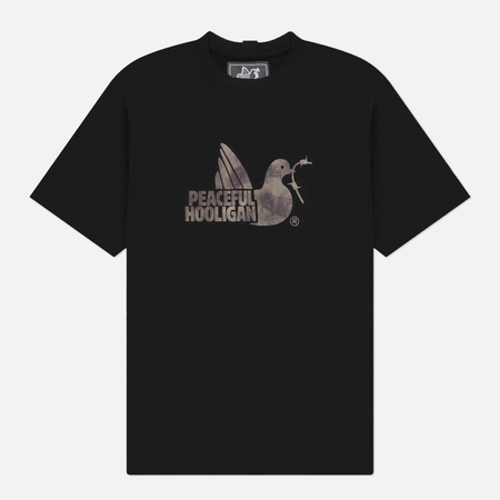 фото Мужская футболка peaceful hooligan dove camo, цвет чёрный, размер xxxl