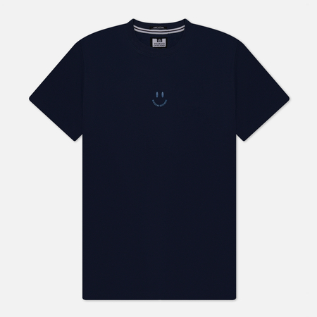 фото Мужская футболка weekend offender smile graphic aw23, цвет синий, размер s
