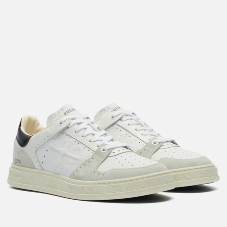 фото Мужские кроссовки premiata quinn 6003, цвет белый, размер 43 eu