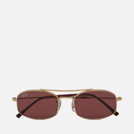 фото Солнцезащитные очки ray-ban rb3719, цвет золотой, размер 54mm