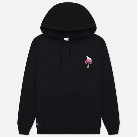 фото Мужская толстовка ripndip psychedelic hoodie, цвет чёрный, размер xl