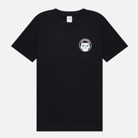 фото Мужская футболка ripndip stop being a pussy, цвет чёрный, размер xl