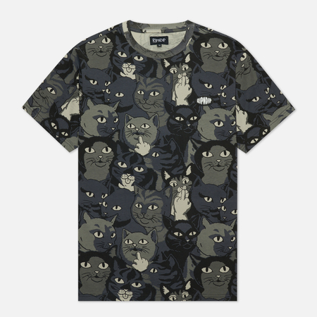 фото Мужская футболка ripndip family tree, цвет чёрный, размер s