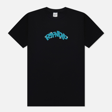 фото Мужская футболка ripndip shroom buffet, цвет чёрный, размер s