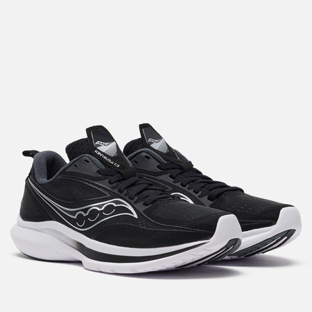 фото Женские кроссовки saucony kinvara 13, цвет чёрный, размер 37.5 eu