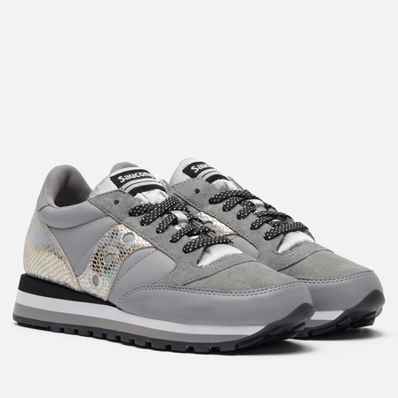 фото Женские кроссовки saucony jazz triple, цвет серый, размер 35.5 eu