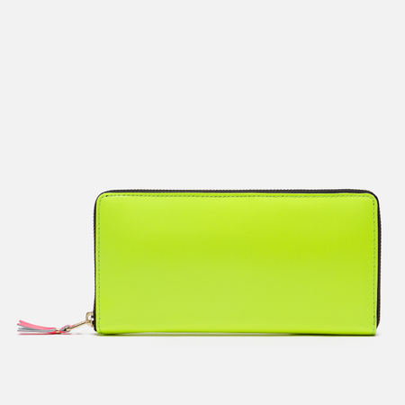 фото Кошелек comme des garcons wallet sa0110sf super fluo, цвет жёлтый