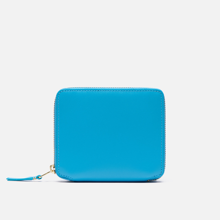 фото Кошелек comme des garcons wallet sa2100 classic, цвет голубой