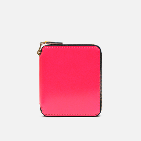 фото Кошелек comme des garcons wallet sa2100sf super fluo, цвет розовый
