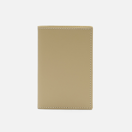 фото Кошелек comme des garcons wallet sa6400 classic, цвет бежевый