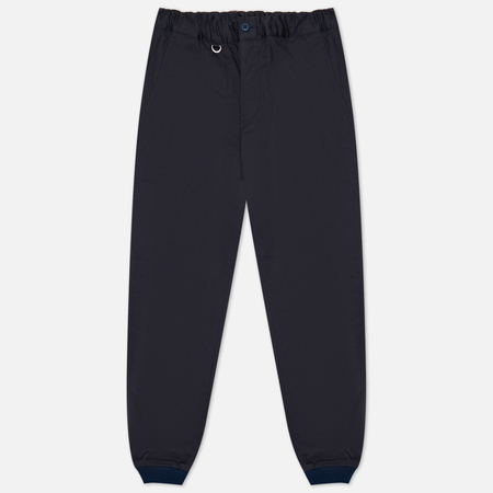 фото Мужские брюки sophnet. stretch chino ribbed slim fit, цвет синий, размер s