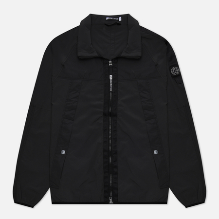 фото Мужская куртка ветровка st-95 4x stretch zip through, цвет чёрный, размер l