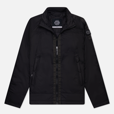 фото Мужская куртка ветровка st-95 perilune padded blouson, цвет чёрный, размер s