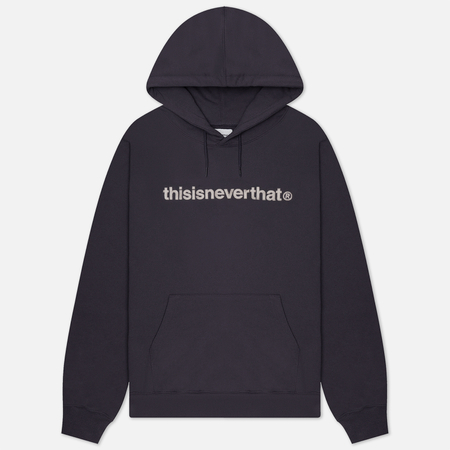 фото Мужская толстовка thisisneverthat t-logo hoodie, цвет серый, размер s