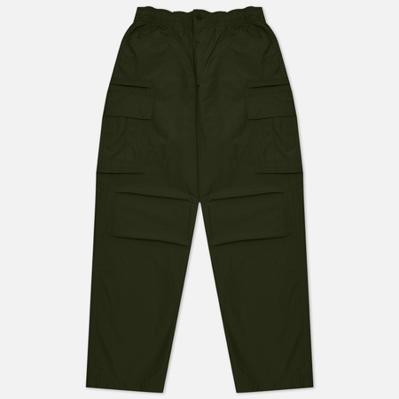 фото Мужские брюки thisisneverthat cargo left zipper pocket, цвет оливковый, размер s