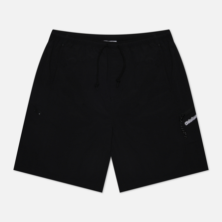 фото Мужские шорты thisisneverthat zip jogging, цвет чёрный, размер s