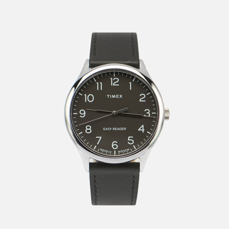 фото Наручные часы timex tw2u22300 easy reader, цвет чёрный