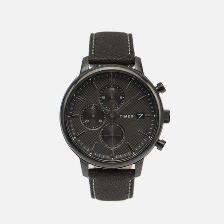 фото Наручные часы timex tw2u39200 chicago, цвет чёрный