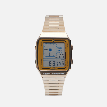фото Наручные часы timex q timex reissue, цвет золотой