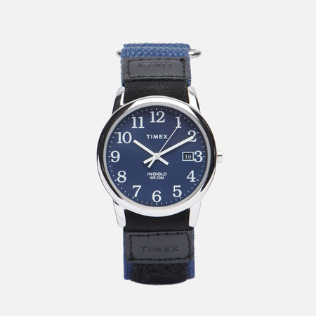 фото Наручные часы timex easy reader, цвет синий