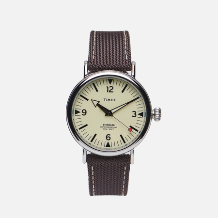 фото Наручные часы timex standard, цвет коричневый