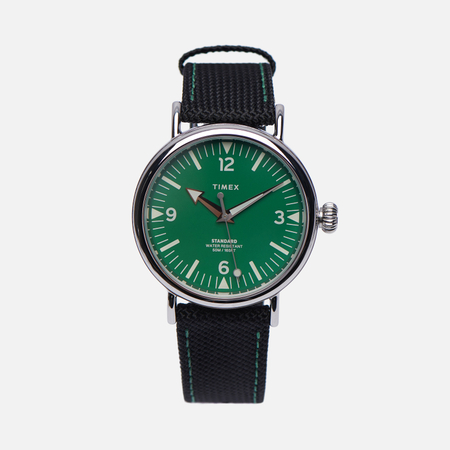 фото Наручные часы timex standard, цвет зелёный