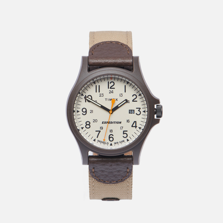 фото Наручные часы timex expedition acadia, цвет коричневый