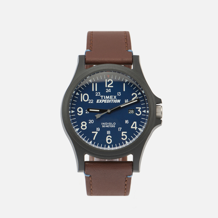фото Наручные часы timex twf3c8180 expedition camper, цвет коричневый