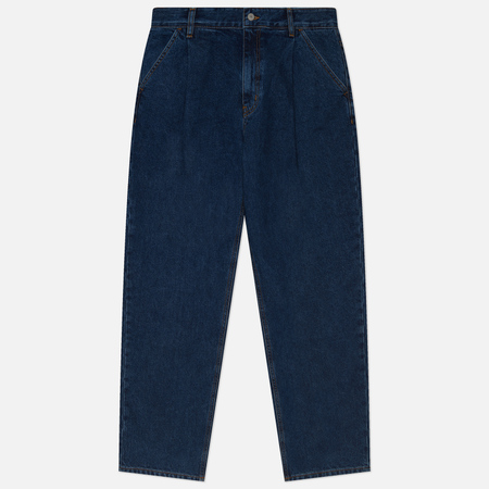 фото Мужские джинсы uniform bridge wide one tuck denim, цвет синий, размер m