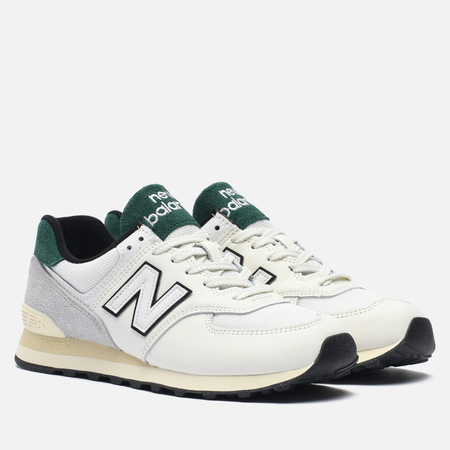 фото Кроссовки new balance u574vx2, цвет белый, размер 38 eu