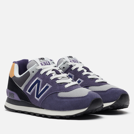 фото Женские кроссовки new balance u574z2, цвет фиолетовый, размер 38 eu