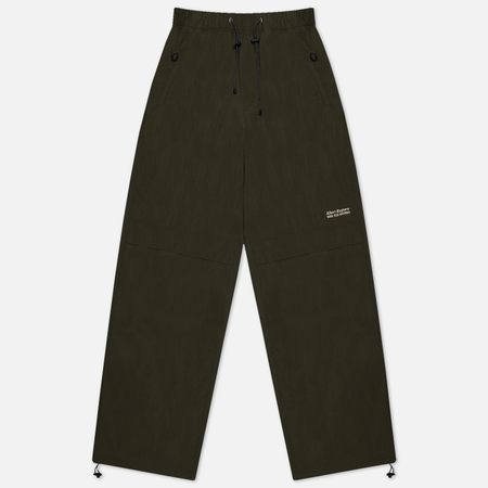 фото Мужские брюки uniform bridge open knee nylon, цвет оливковый, размер m