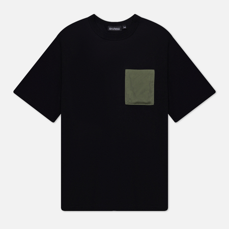фото Мужская футболка uniform bridge string pocket, цвет чёрный, размер m