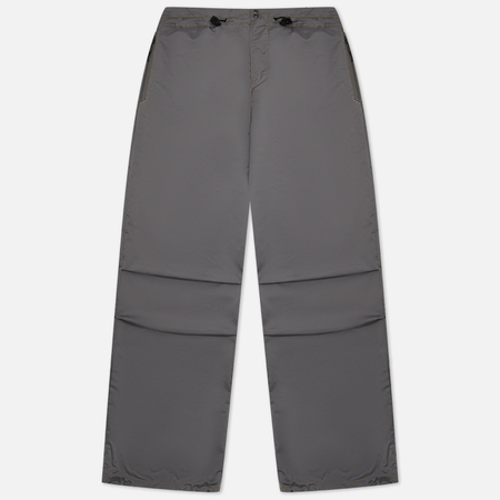 фото Мужские брюки unaffected drawstring loose, цвет оливковый, размер s