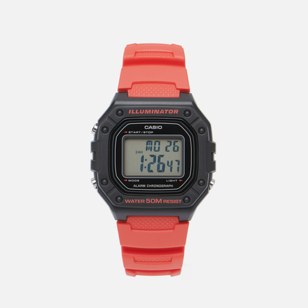 фото Наручные часы casio collection w-218h-4b, цвет чёрный