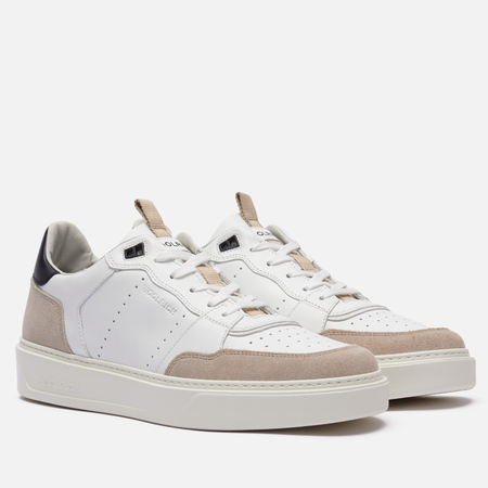 фото Мужские кроссовки woolrich classic basketball suede, цвет белый, размер 40 eu