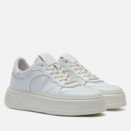 фото Женские кроссовки woolrich cupsole chunky leather, цвет белый, размер 36.5 eu