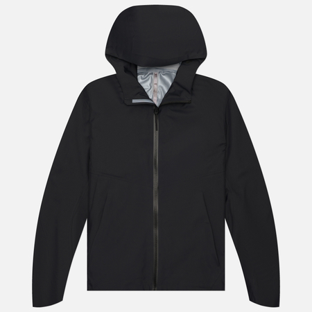 фото Мужская куртка ветровка arcteryx veilance arris gore-tex, цвет чёрный, размер l