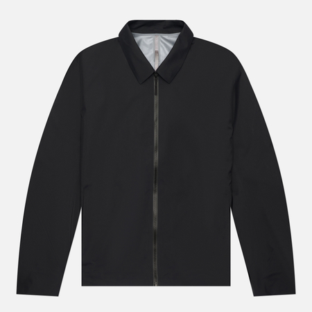 фото Мужская куртка ветровка arcteryx veilance centroid gore-tex, цвет чёрный, размер xl