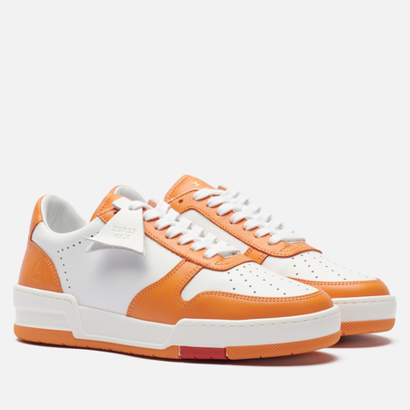 фото Женские кроссовки zespa zsp23 max nappa bicolor, цвет оранжевый, размер 36 eu