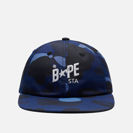 Кепка A Bathing Ape Color Camo BAPE STA Panel, цвет синий