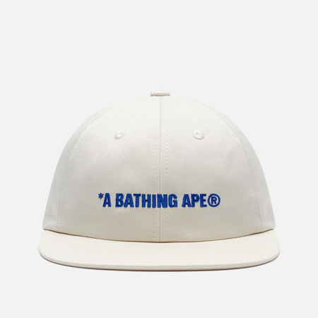 Кепка A Bathing Ape Logo Panel, цвет бежевый