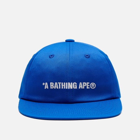 Кепка A Bathing Ape Logo Panel, цвет синий