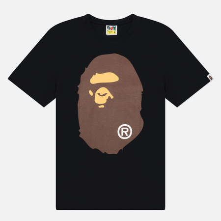 Мужская футболка A Bathing Ape Big Ape Head, цвет чёрный, размер XXL